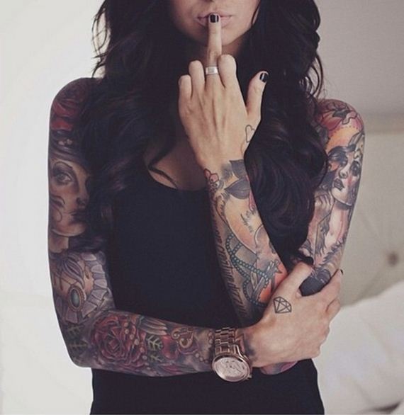 You’ll Love These Women With Tattoos - Barnorama