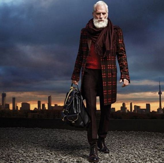 This Super Stylish 'Fashion Santa' is Putting the Couture 