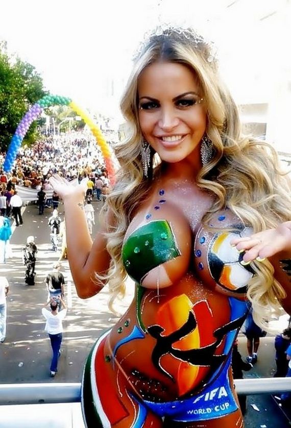 These Body Paint Pictures Put Bikini Wearing to Shame.