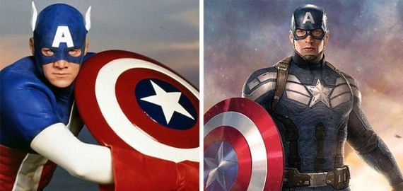 Super-Heroes-Then-Now
