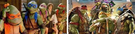 Super-Heroes-Then-Now