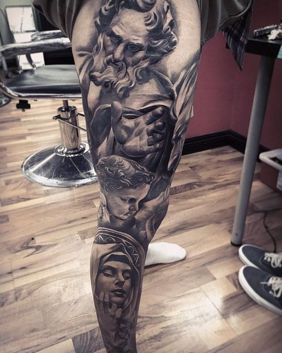 Fred Flores Creates Some Truly Epic Tattoo Art - Barnorama