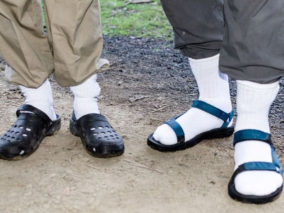socks_sandals