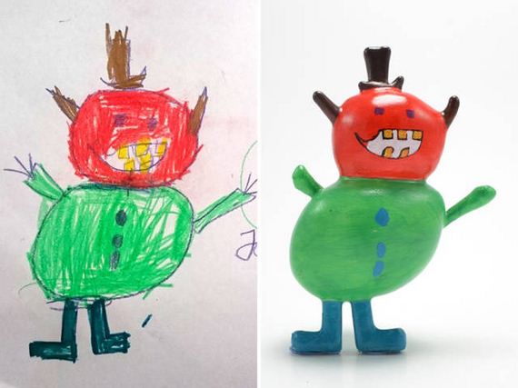 kids_drawings_turned_into_3d_figurines