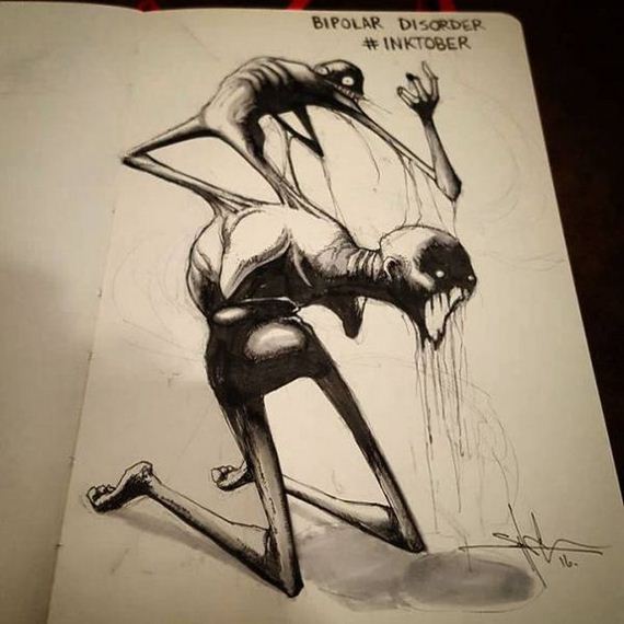 Brilliant Drawings Of Mental Illness And Disorders By Shawn Coss