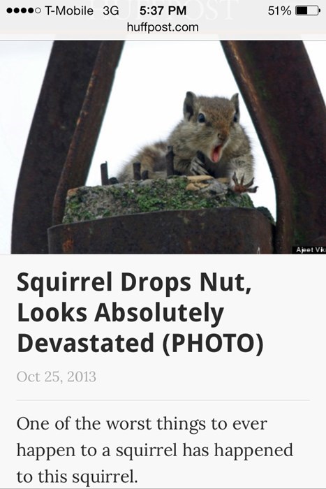 devastated