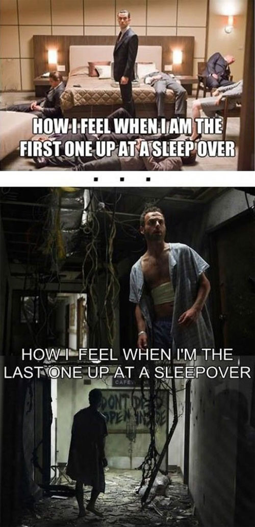 sleep-over