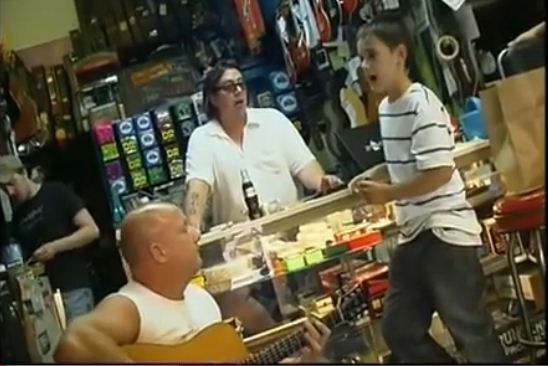 A Young Boy Hanging Out In A Music Store Started To Sing. And Dropped ...
