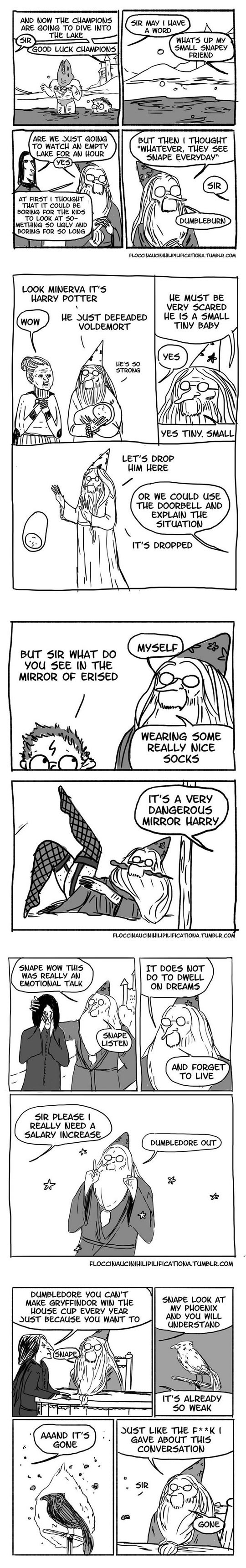 funny-Dumbledore-comic-Harry-Potter-cartoon
