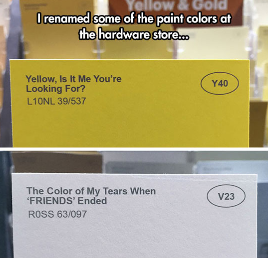 The Greatest Color Names In The World – Barnorama