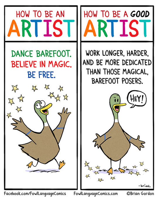 How To Really Be A Good Artist Barnorama