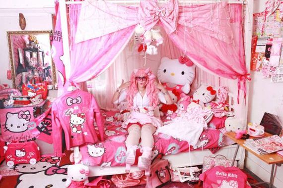  Hello  Kitty  Fan  Spends Big Amount Of Money On Her 