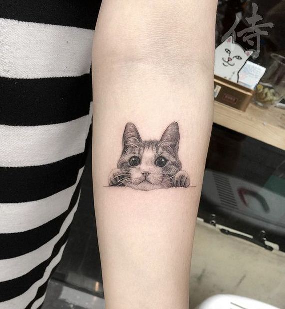 Awesome Tattoo Ideas For All The Cat Lovers Out There - Barnorama