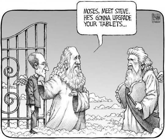 cool-steve-jobs-tablet-upgrade-heaven-cartoon