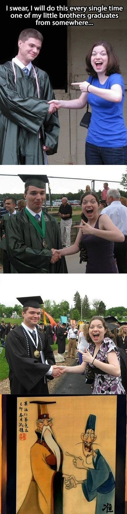cool-brothers-graduation-pointing-shaking-hand