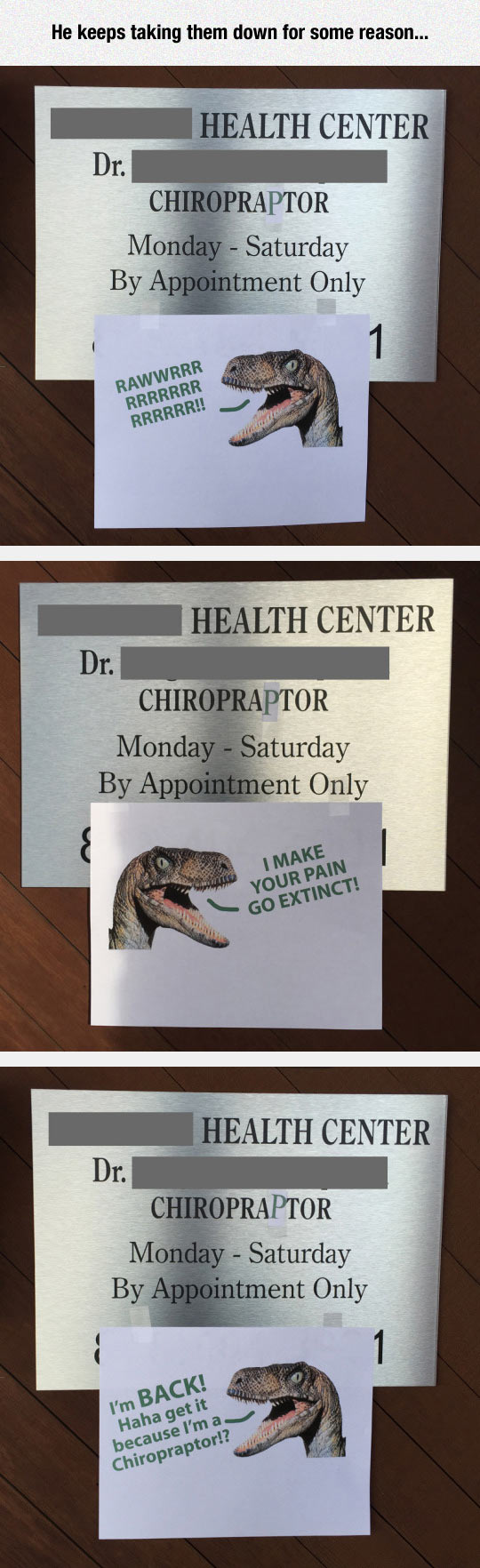 cool-health-center-plate-prank-dinosaur