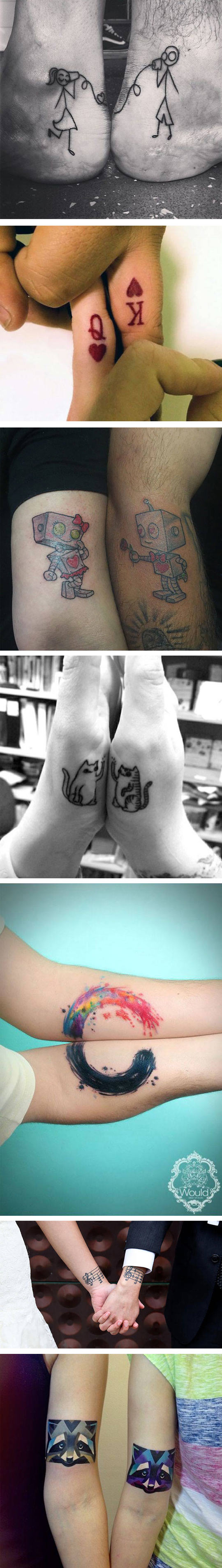 2-funny-tattoo-couple-together-birds-cards