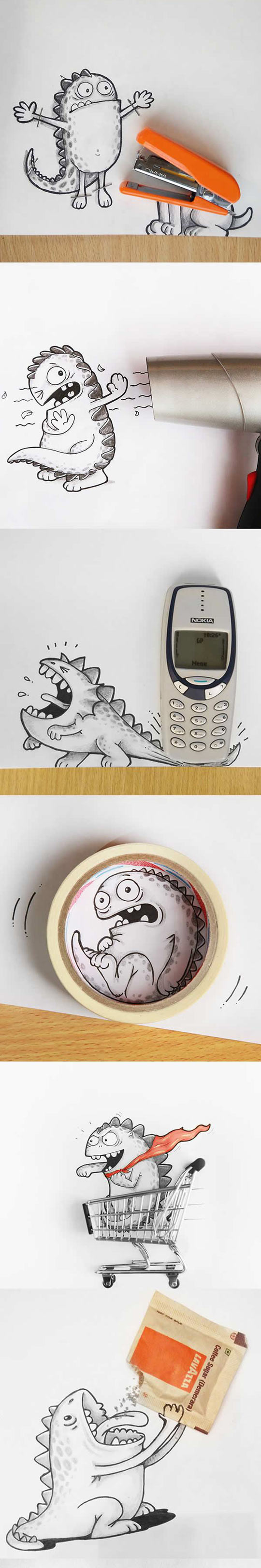 2funny-monster-lens-coins-decoration-phone