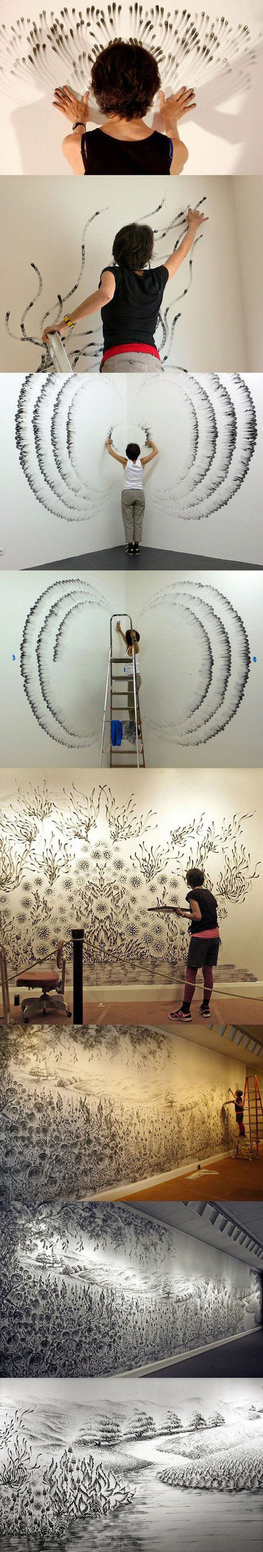 funny-finger-paint-hands-wall