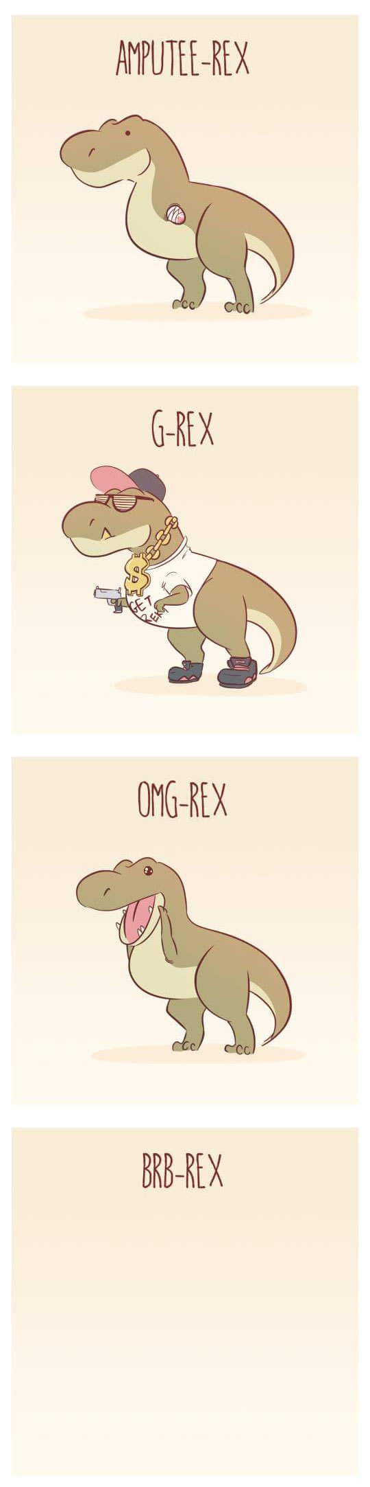 2funny-t-rex-expert-guide-illustrated-gangster