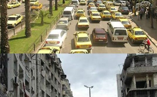 Damascus Syria Before And After Barnorama