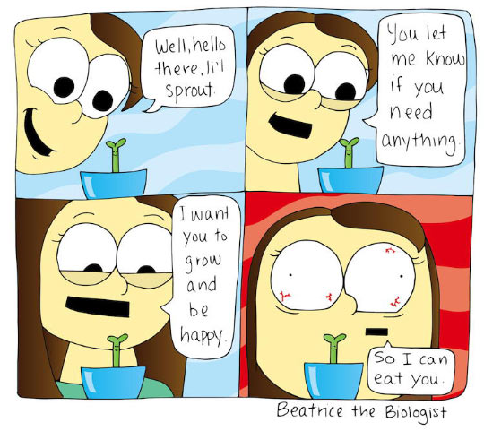 funny-growing-plant-vegan-psycho