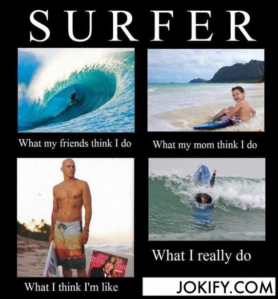 I surfed all over the web for these funny surfing memes - Barnorama