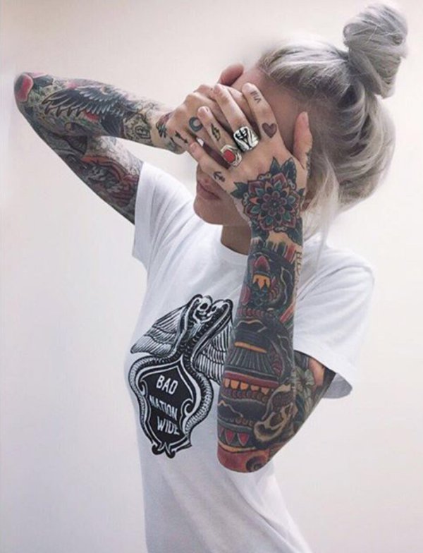 Sexy Girls With Tattoos - Barnorama