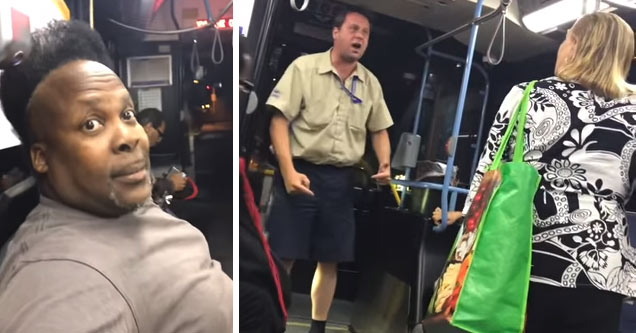 Bus Driver Loses His Sh*t And Has a Breakdown on the Bus – Barnorama
