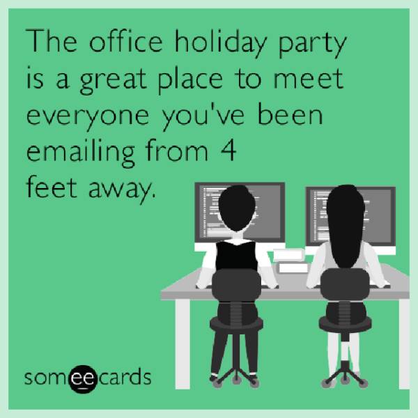 25 Holidays Office Party Memes That Are Too Wild - Barnorama