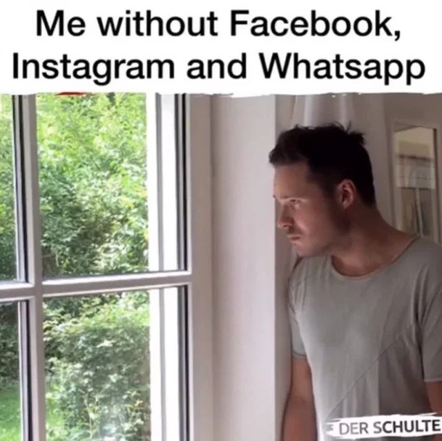 23 Funny Facebook And Instagram Shutdown Memes - Barnorama