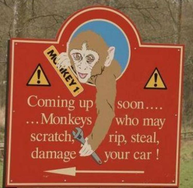 24 Hilarious Zoo Signs – Barnorama