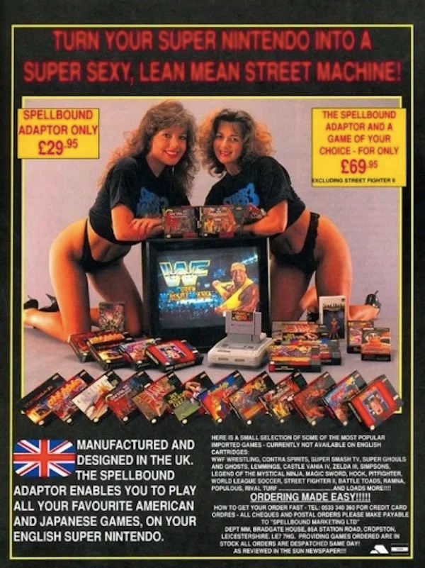 30 Hot Games Adverts From The Past - Barnorama