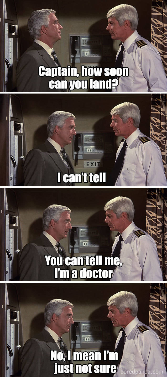 32 Photos Prove That â€œAirplaneâ€  Is One Of The Funniest Movies Ever