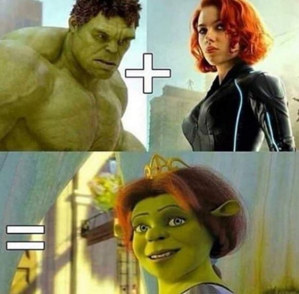 The hulk and black widow's relationship has been part of the mcu since...