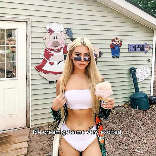 20 Sexy Boobs And Ice Cream 19