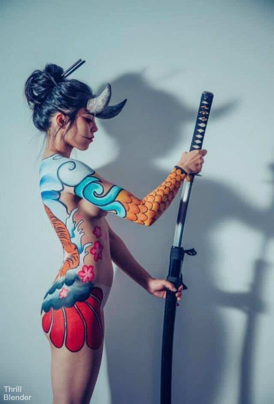 Next Level Full Body-Paint Takes Artistic Expression 29