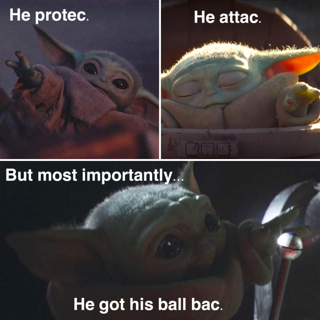 30+ Funny Baby Yoda Memes - Barnorama