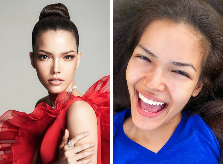 “Miss Universe” 2019 Contestants Without Makeup 67
