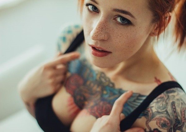 30 Sexy Girls With Tattoos 19
