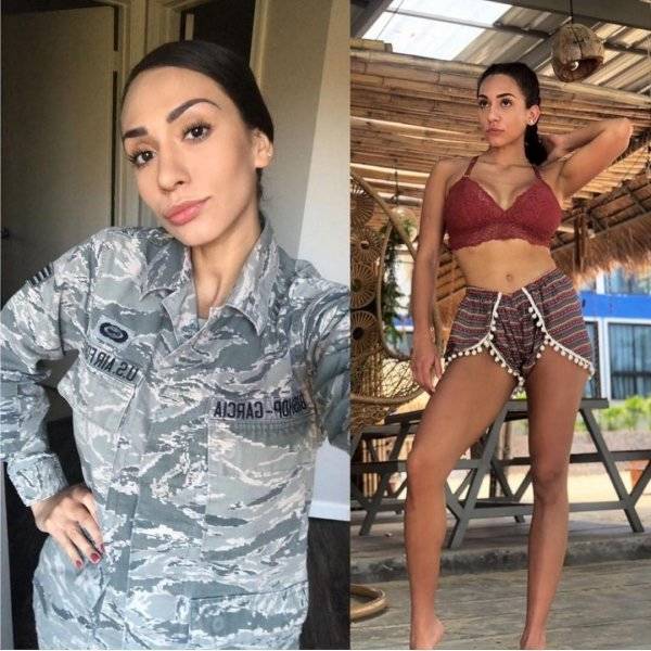 40 HOt Women Who Look Good In And Out Of Uniform 374