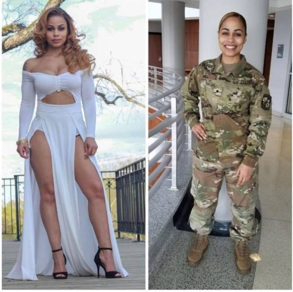 40 HOt Women Who Look Good In And Out Of Uniform 376