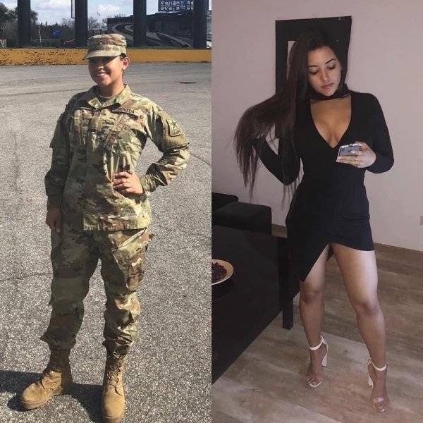 40 HOt Women Who Look Good In And Out Of Uniform 18