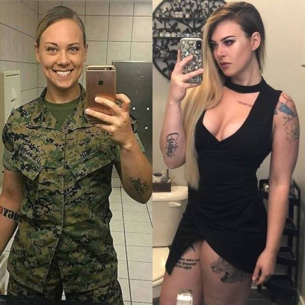 40 HOt Women Who Look Good In And Out Of Uniform 22
