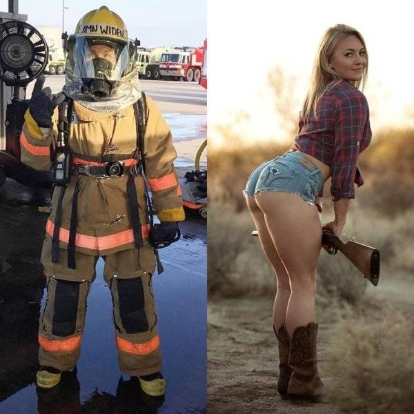 40 HOt Women Who Look Good In And Out Of Uniform 28