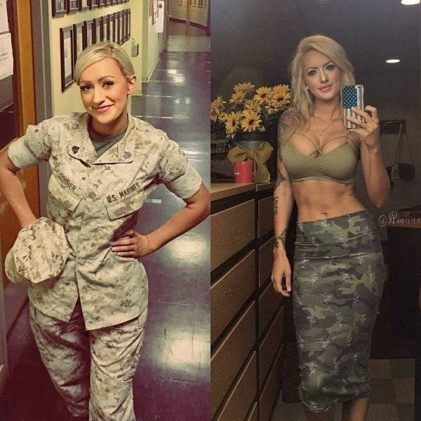 40 HOt Women Who Look Good In And Out Of Uniform 30