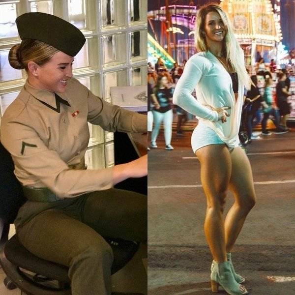 40 HOt Women Who Look Good In And Out Of Uniform 33
