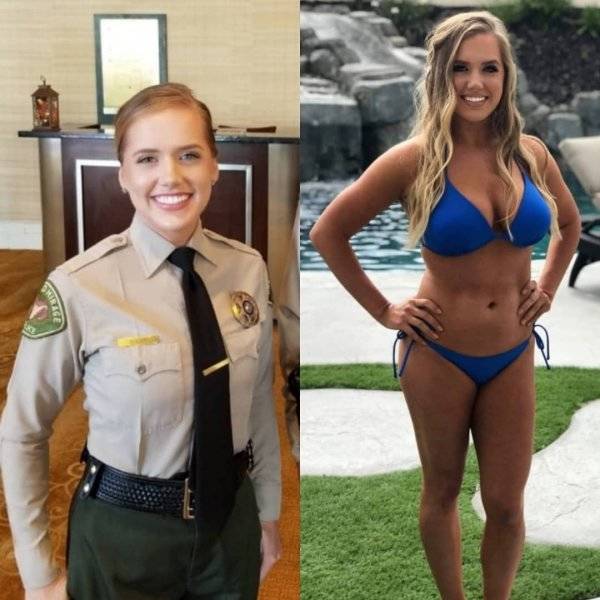 40 HOt Women Who Look Good In And Out Of Uniform 399