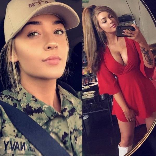 40 HOt Women Who Look Good In And Out Of Uniform 37