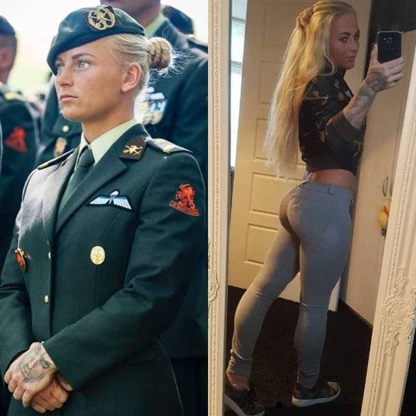40 HOt Women Who Look Good In And Out Of Uniform 38